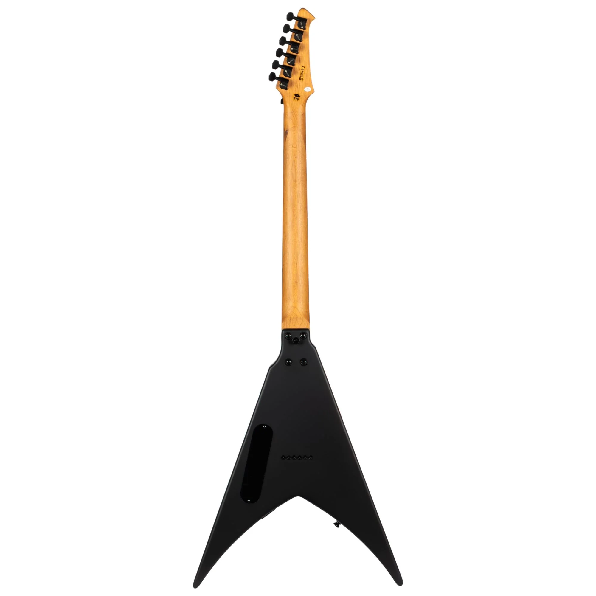 Spira  V-400-MBK Electric Guitar Satin Black - Image 2