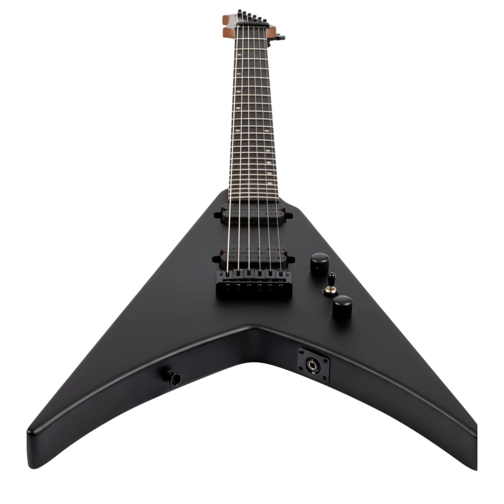 Spira  V-400-MBK Electric Guitar Satin Black - Image 3