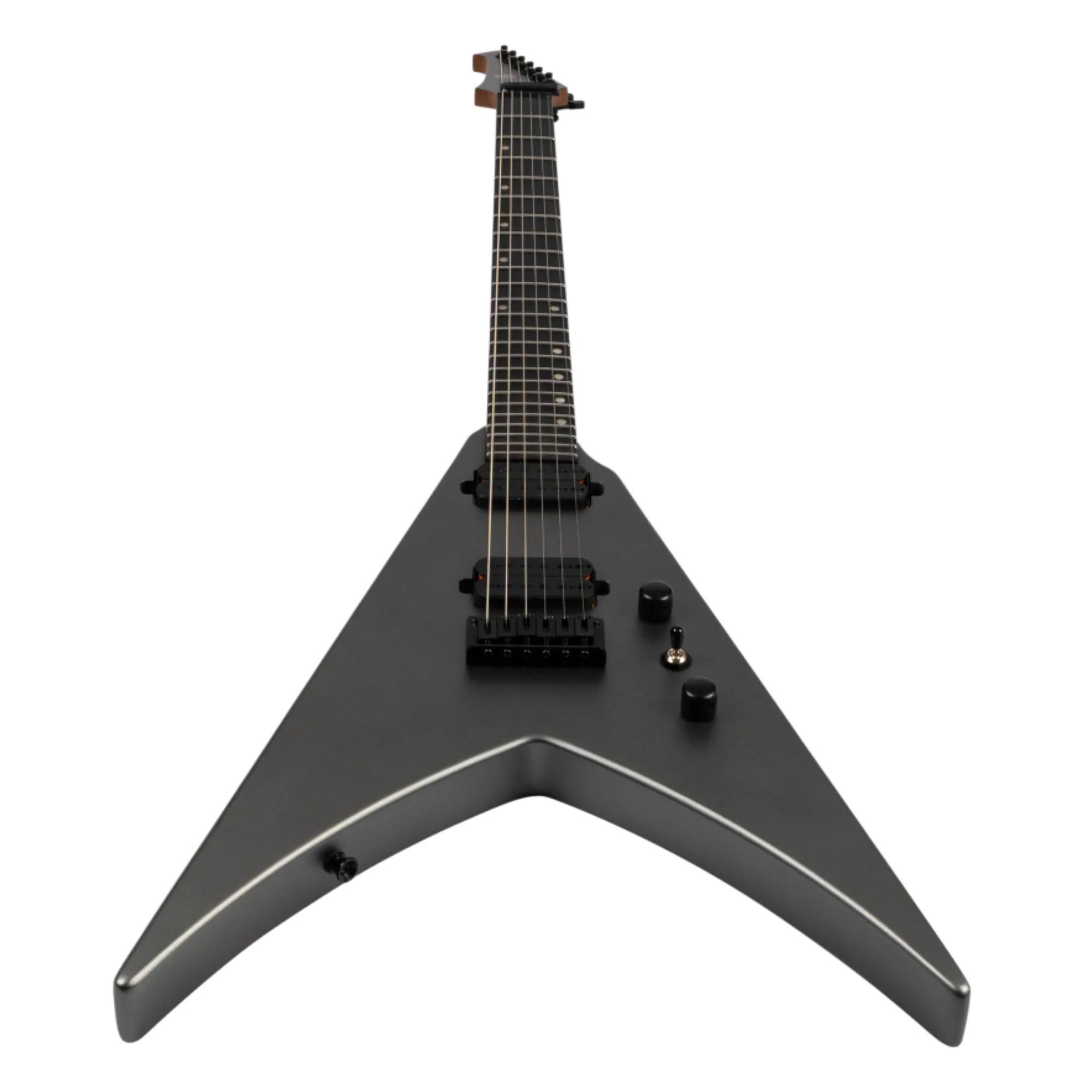 Spira  V-400-MSL Electric Guitar Satin Silver - Image 3