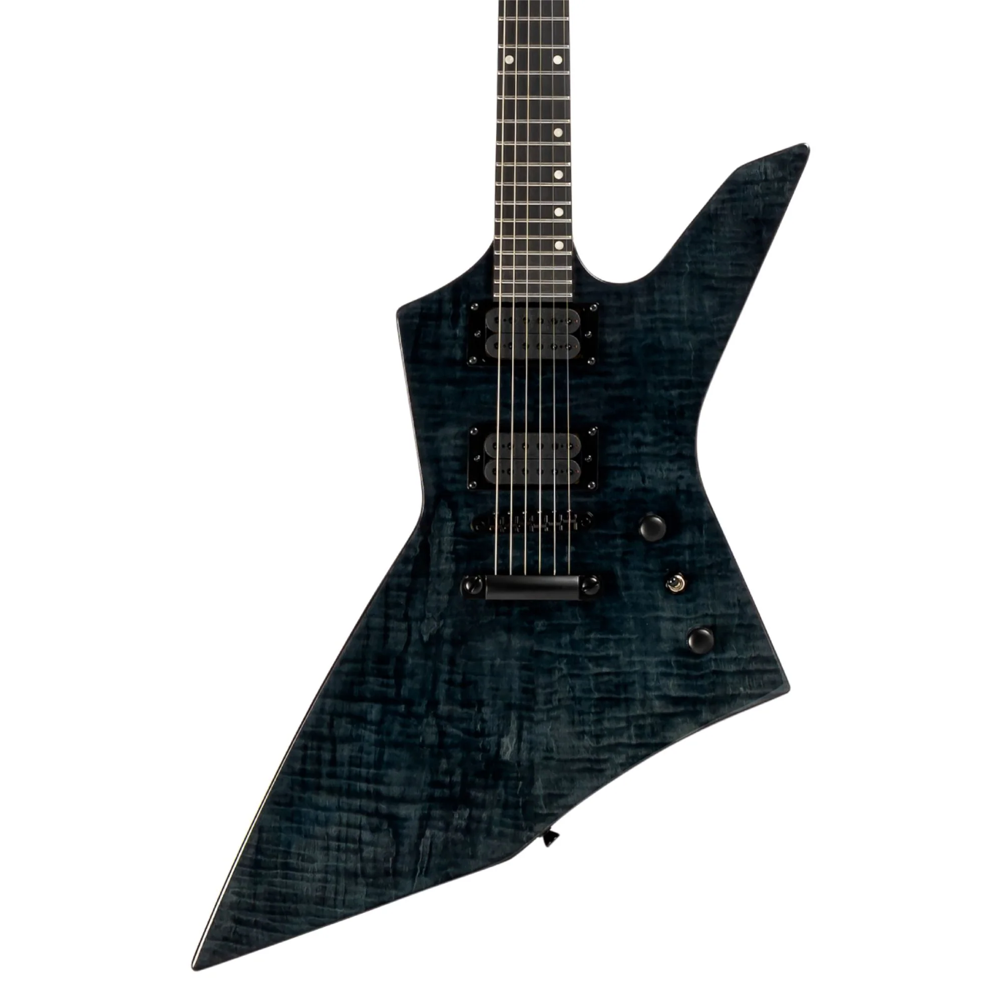 Spira  X-500-TBK E Electric Guitar Trans Black - Image 3