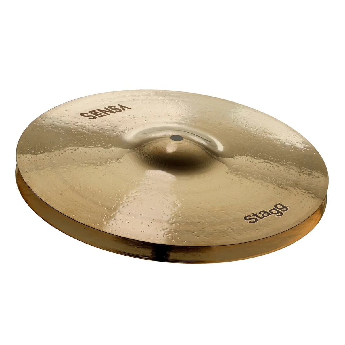 Stagg 13 Sensa Brilliant Medium Hi-Hat Cymbals (Pair) - Image 2