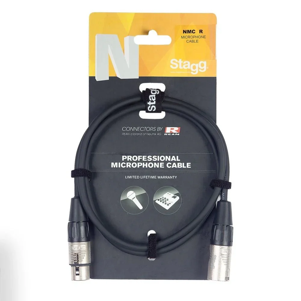 Stagg Deluxe Microphone Cable w/Neutrik/Rean Conn. (15m)