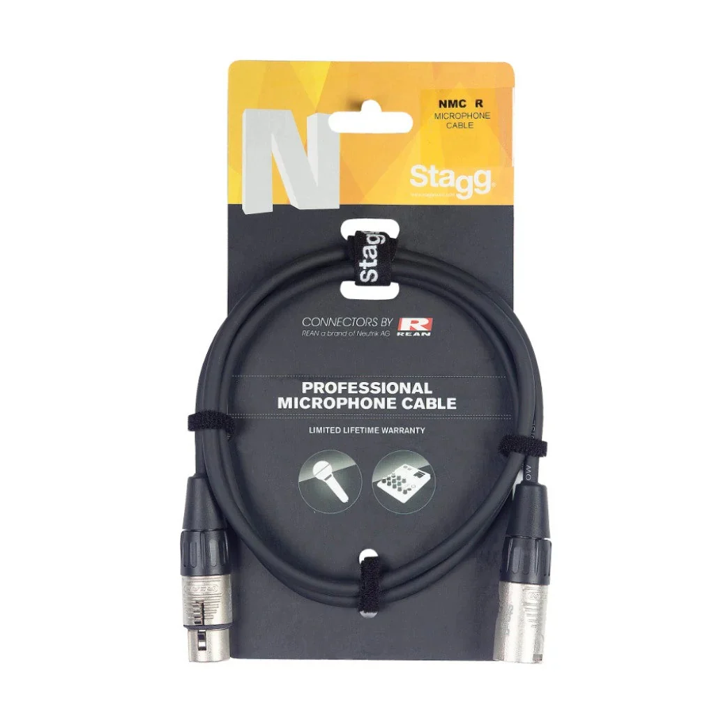 Stagg Deluxe Microphone Cable w/Neutrik/Rean Conn. (6m)
