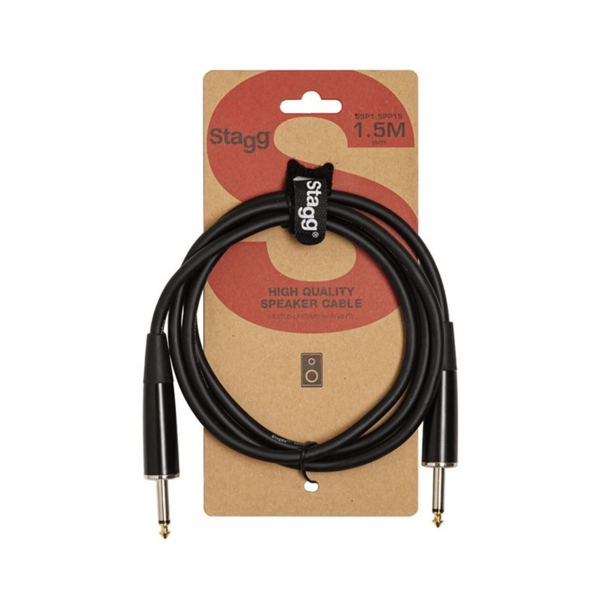 Stagg Deluxe Speaker Cable Speakon-6.35mm (1.5m)