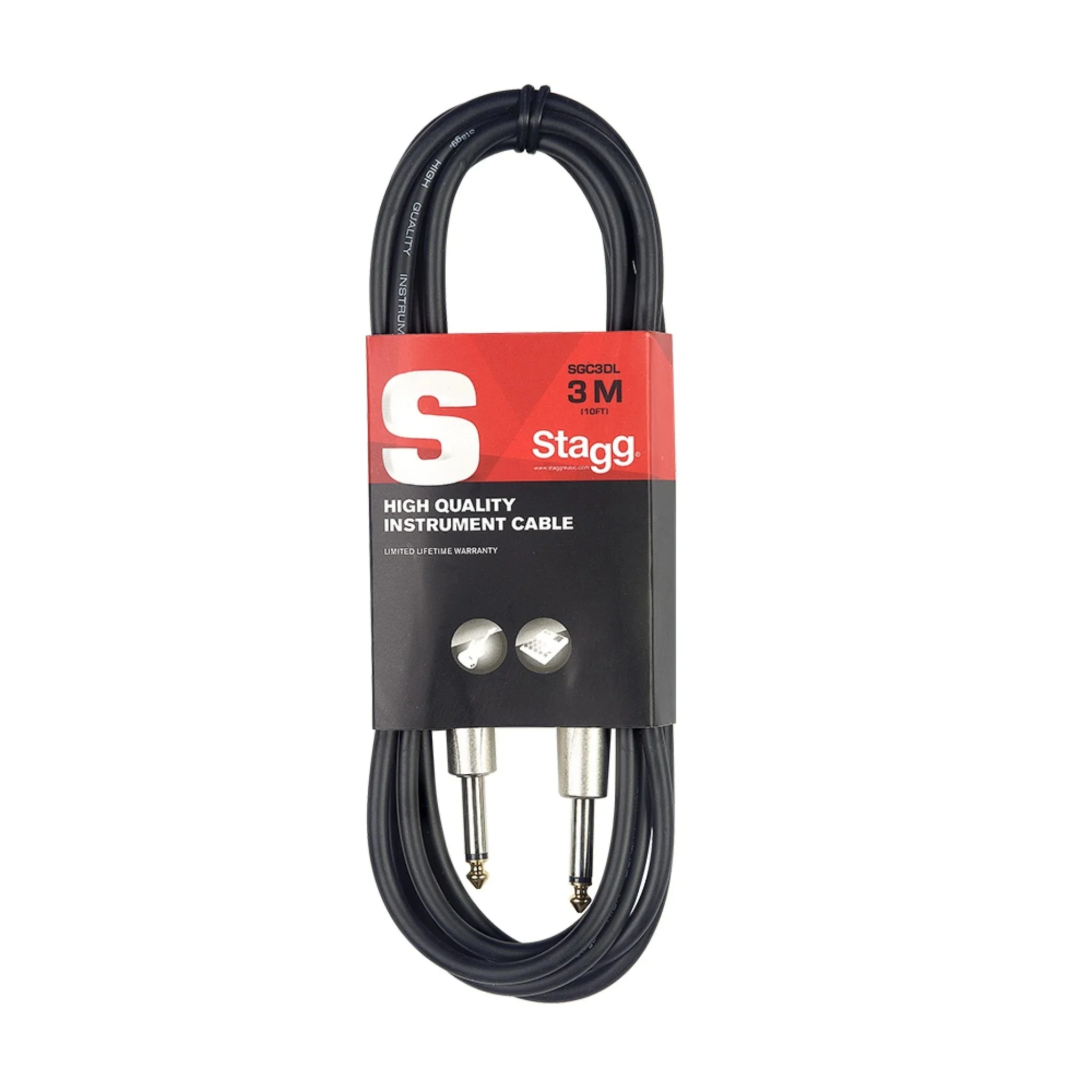 Stagg Inst Cable ST/ST (3m)