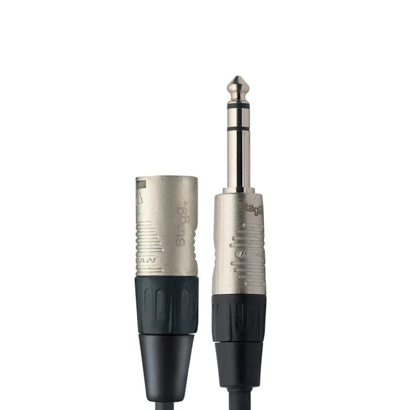 Stagg Microphone Cable 6.35mm TRS-XLRM (3m)
