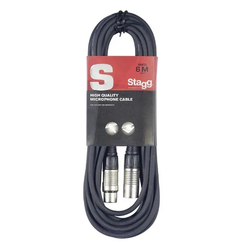 Stagg Microphone Cable (6m)