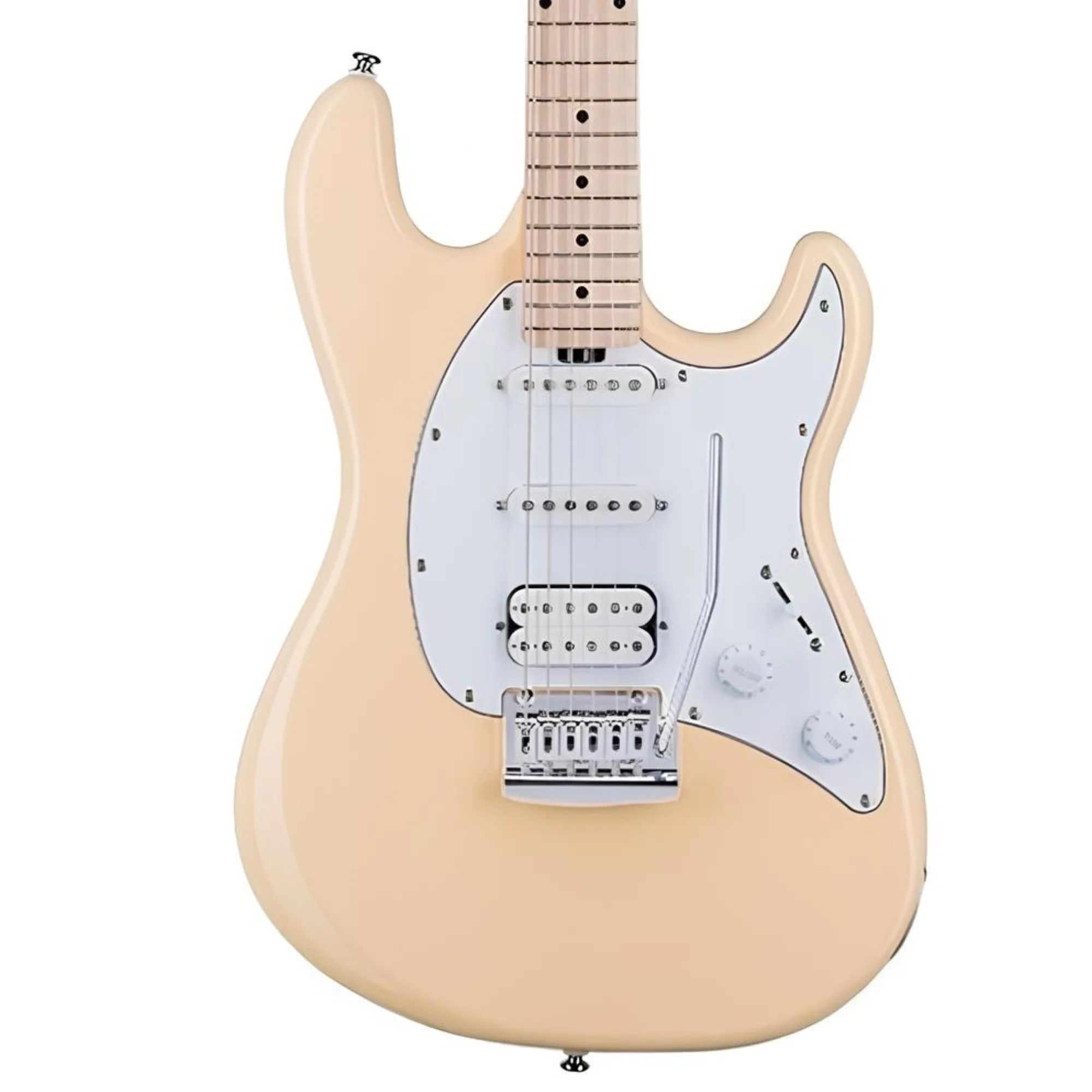 Sterling by Music Man Cutlass CT30 HSS Maple FB Electric Guitar - Vintage Cream - Image 6