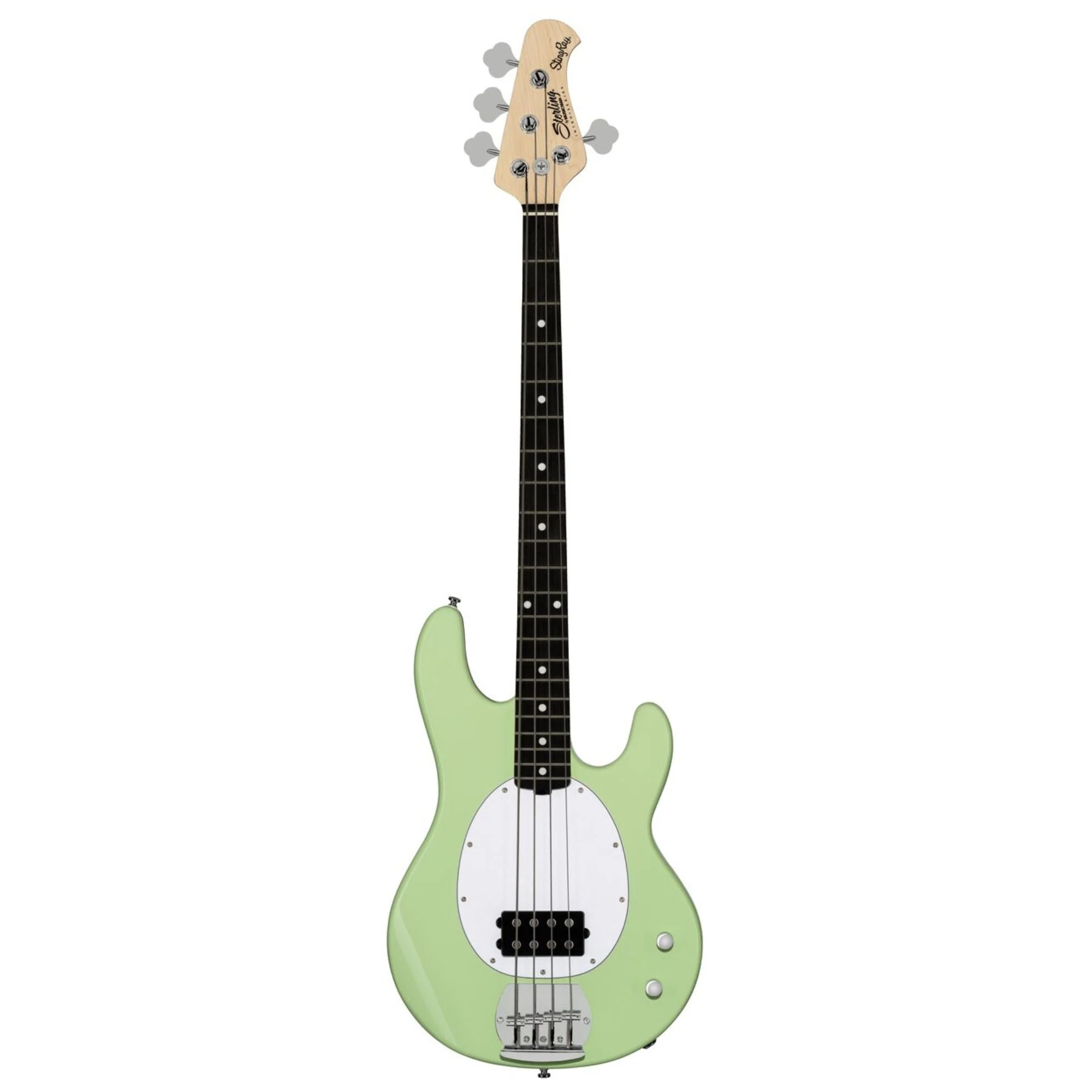 Sterling by Music Man Ray2 StingRay Bass Amaranth FB - Misty Green