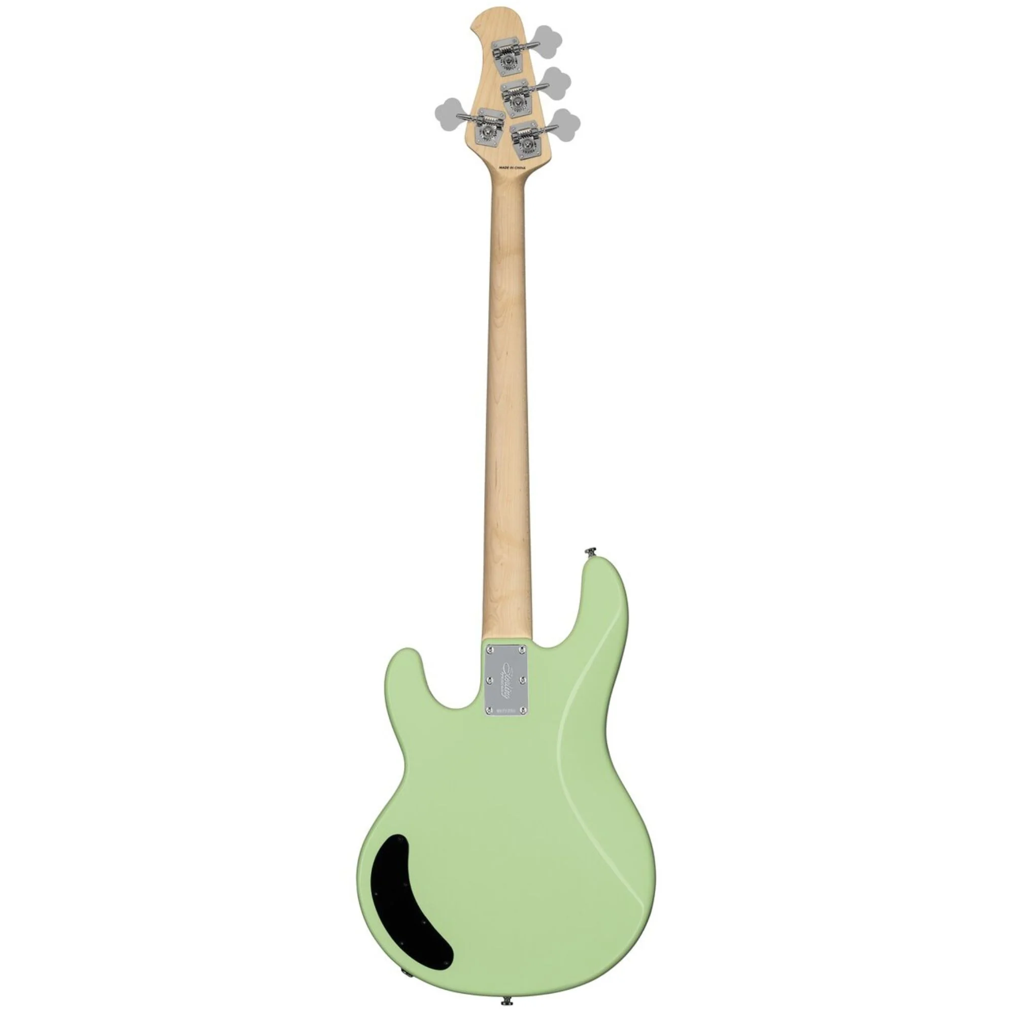 Sterling by Music Man Ray2 StingRay Bass Amaranth FB - Misty Green - Image 2