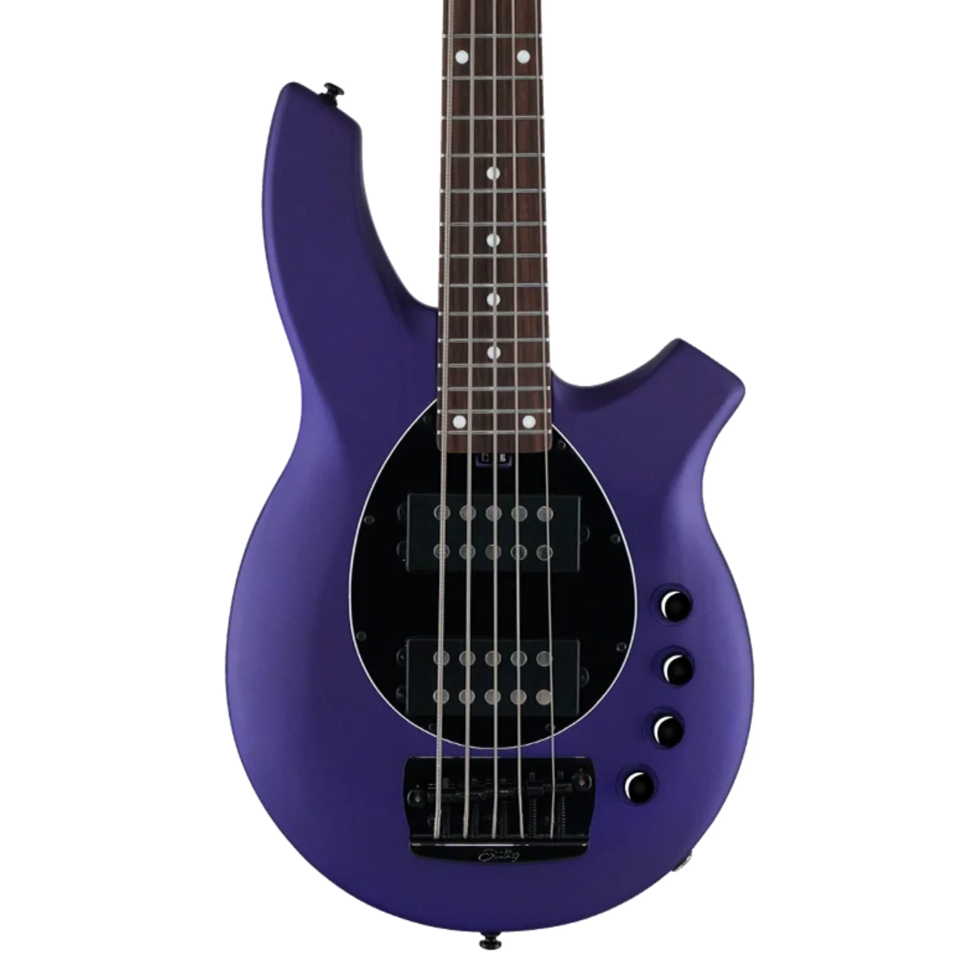 Sterling Sterling Bongo 5 5-String Bass Guitar - Firemist Purple Satin - Image 2