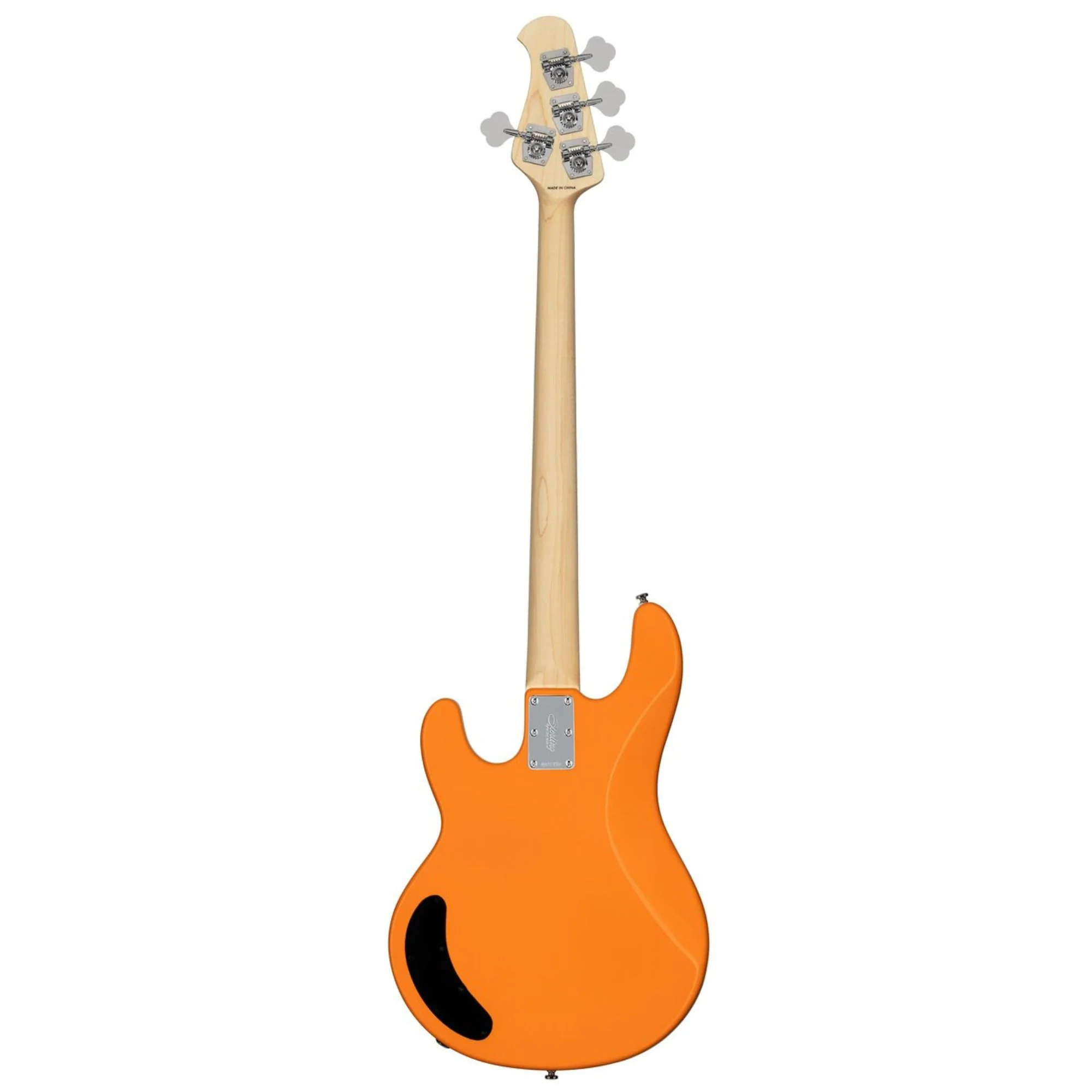 Stirling By Music Man Stringray Ray2 Maple Neck - Sunrise Orange - Image 2