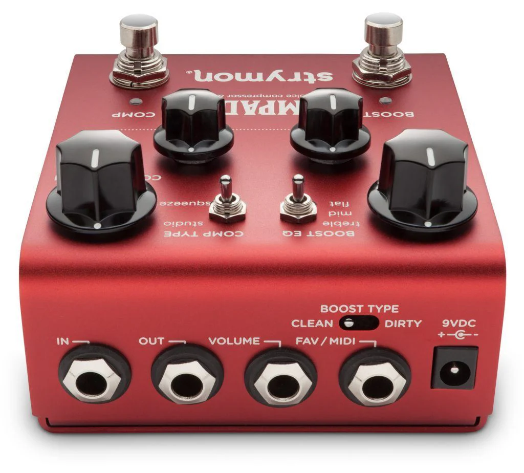 Strymon Compadre Compressor / Boost Pedal Guitar Effects Pedal - Image 4