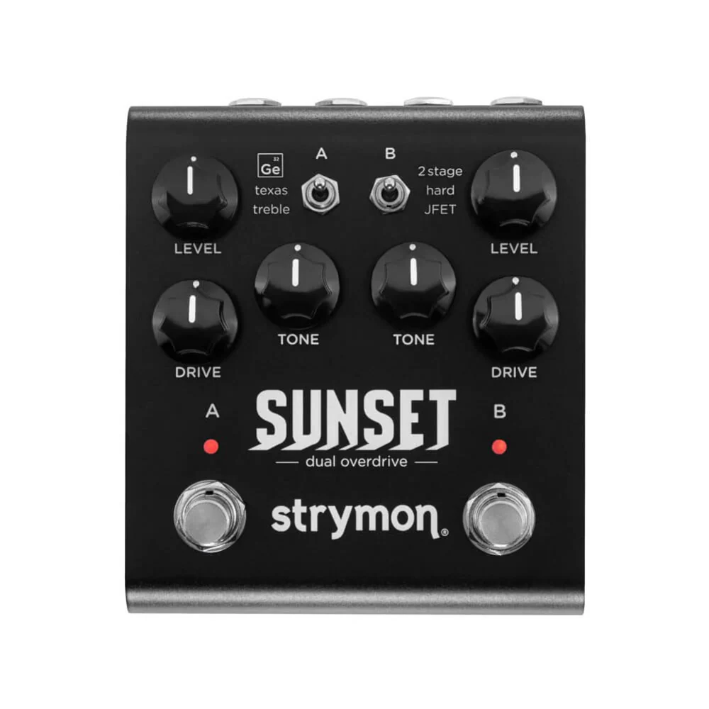 Strymon Sunset Overdrive Guitar Effect Pedal - Midnight Limited Edition