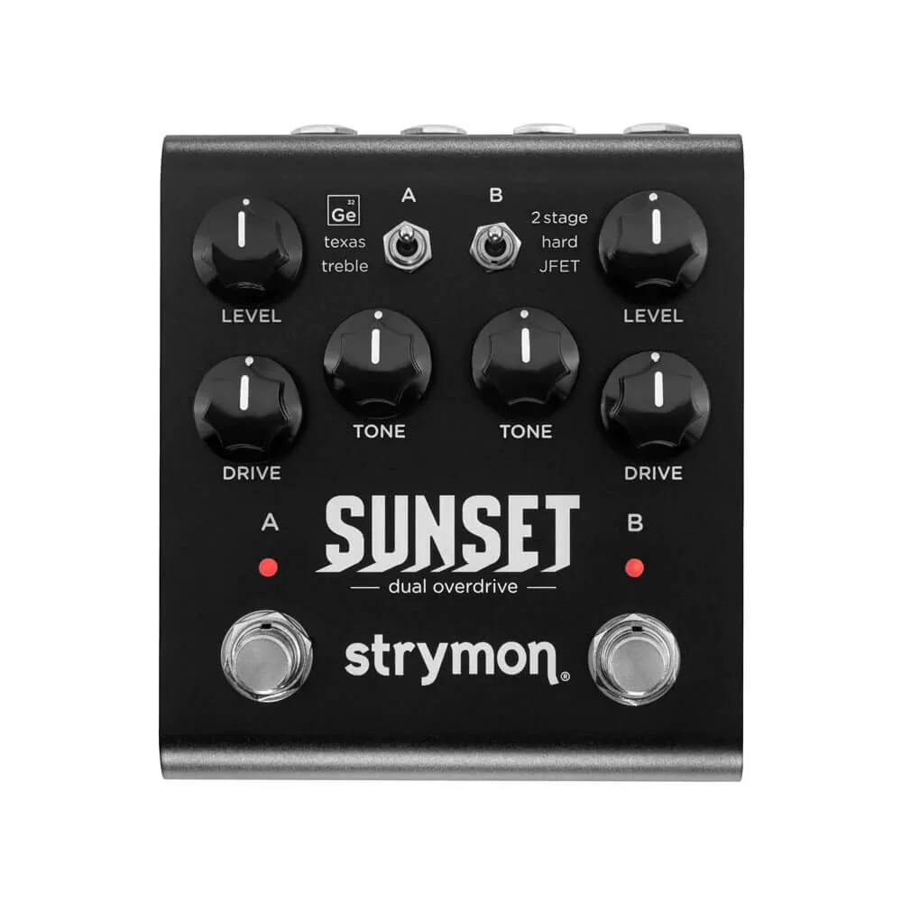 Strymon Sunset Overdrive Guitar Effect Pedal - Midnight Limited Edition - Image 2