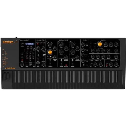 Studiologic Sledge 2.0 Black Edition Synthesizer - Image 7