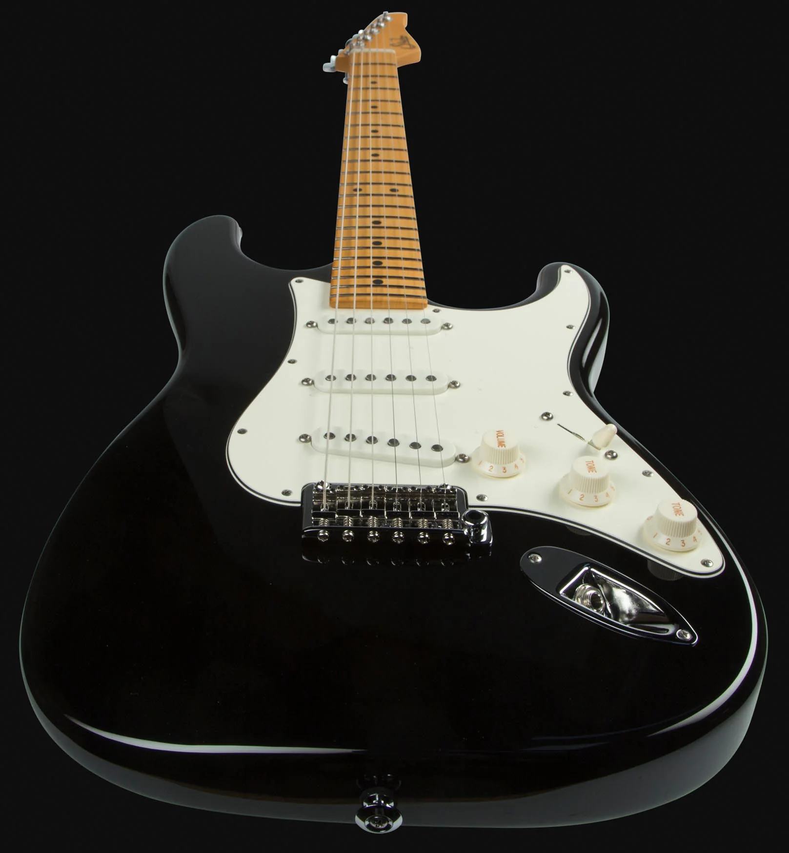Suhr 01-CLS-0008 Classic S SSS Electric Guitar - Maple Fretboard - Black - Image 6