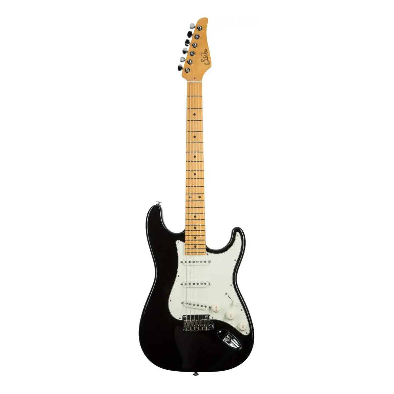 Suhr 01-CLS-0008 Classic S SSS Electric Guitar - Maple Fretboard - Black - Image 7