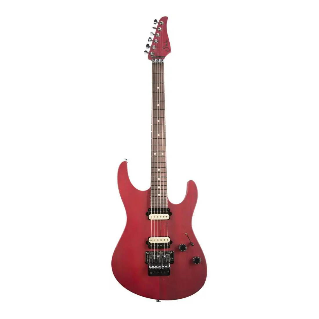 Suhr 01-MDS-0024 Modern Satin HH  Floyd Rose Electric Guitar in Cherry - Image 6