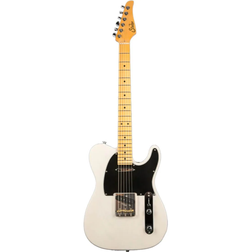 Suhr Classic T Electric Guitar with Tinted Maple Fretboard in Trans White