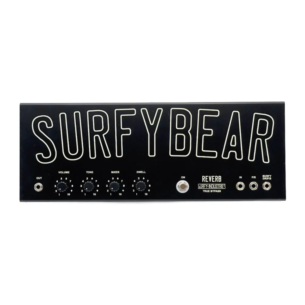 Surfy Industries SurfyBear Metal V2 Spring Reverb Black - Image 4