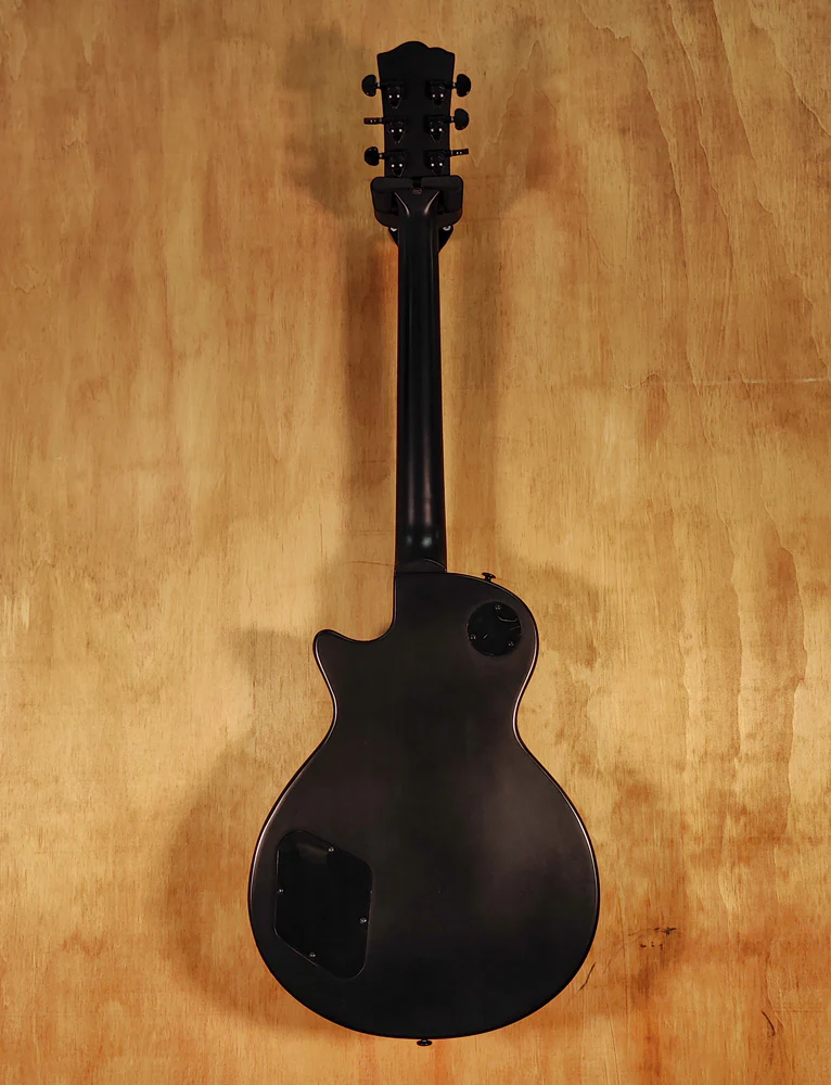 SX EE3S Les Paul Style Electric Guitar in Satin Black (B-Stock) - Image 2