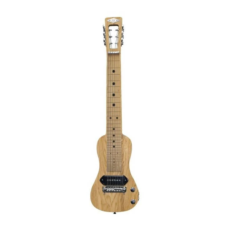Sx Essex LG22N Ash Series 6 String Lap Steel Guitar - Natural Satin - Image 4