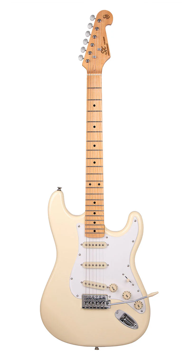 SX Essex VES57VWH Vintage Series Electric Guitar - Vintage White