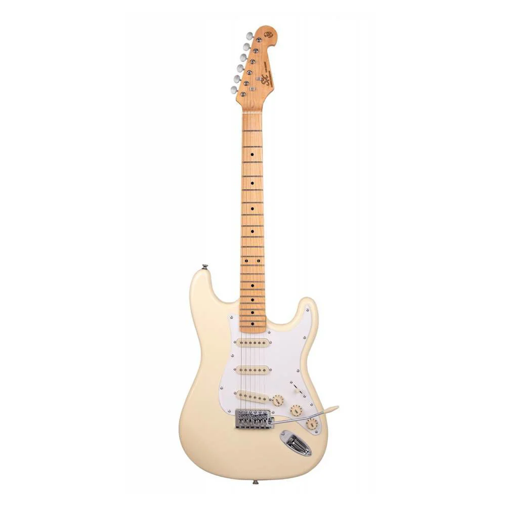 SX Essex VES57VWH Vintage Series Electric Guitar - Vintage White - Image 3