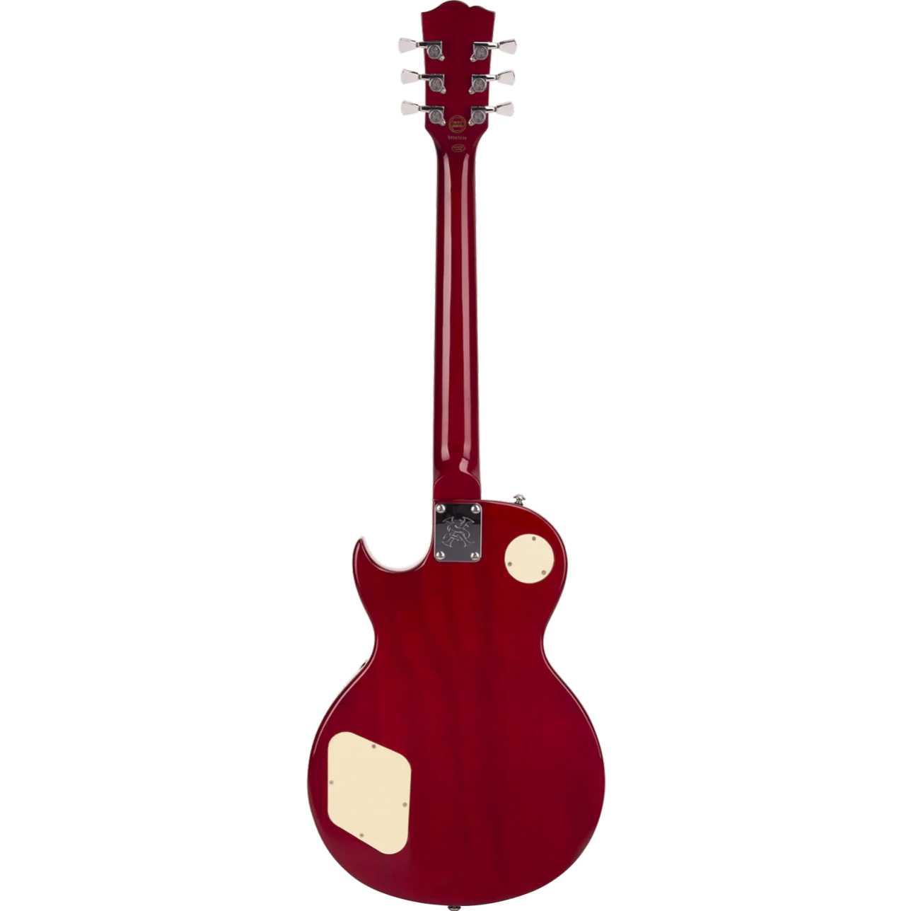 SX Les Paul Style Electric Guitar Pack with Gig Bag - Cherry Sunburst - Image 5