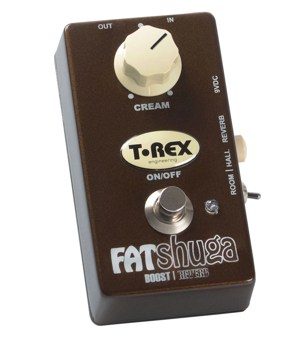 T-Rex Fat Shuga Boost & Reverb Guitar Effects Pedal - Image 5