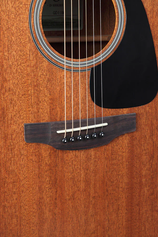 Takamine G11 Series Cutaway Dreadnought Acoustic Guitar with Pickup in Mahogany - Image 4
