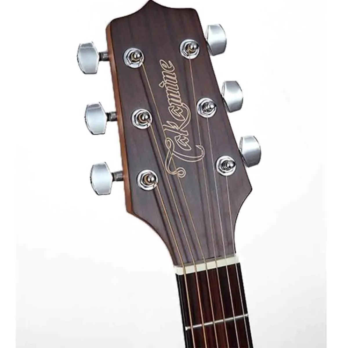 Takamine G11 Series Left-Handed Cutaway Dreadnought Acoustic Guitar with Pickup in Mahogany - Image 3