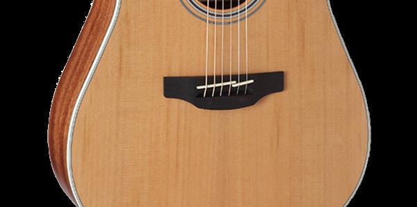 Takamine G20 Series Cutaway Dreadnought Guitar with Solid Cedar Top & Pickup - Image 4