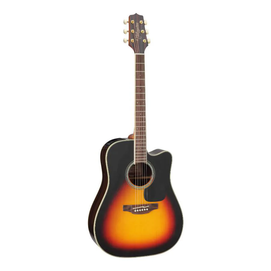 Takamine G50 Series Cutaway Dreadnought Acoustic Guitar with Pickup - Brown Sunburst Gloss Finish - Image 2