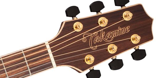 Takamine G90 Series Dreadnought AC/EL Guitar with Cutaway - Natural with 3 Pce Back Gloss Finish - Image 7