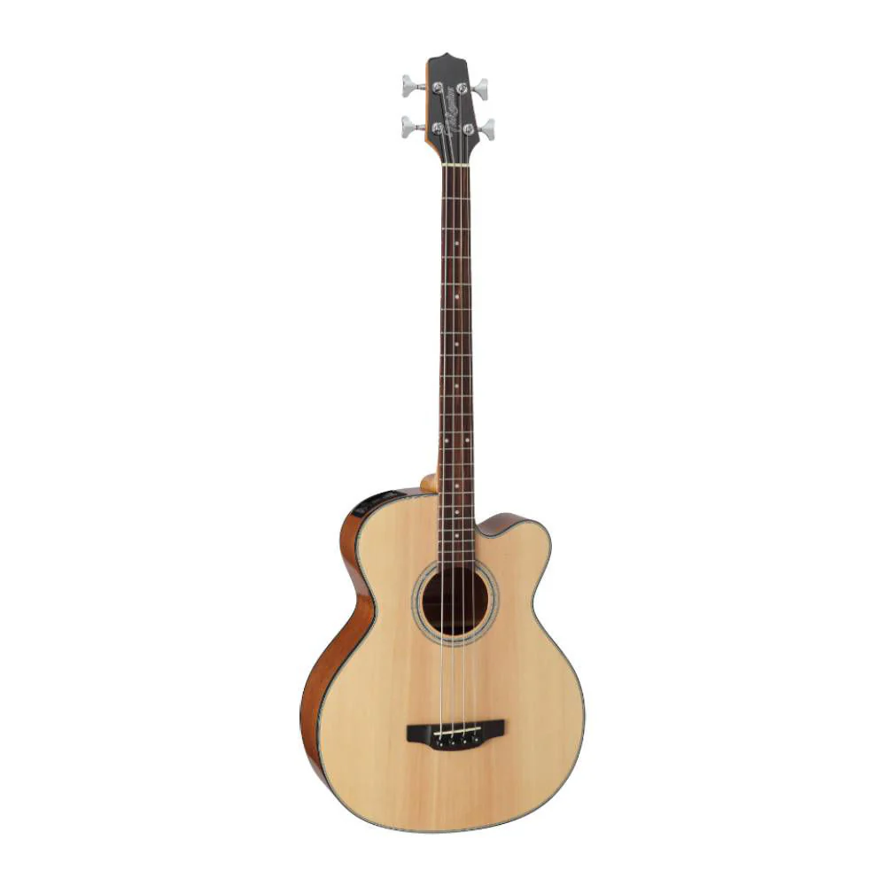 Takamine GB30 Series Cutaway Acoustic Bass Guitar with Pickup in Natural Finish - Image 4