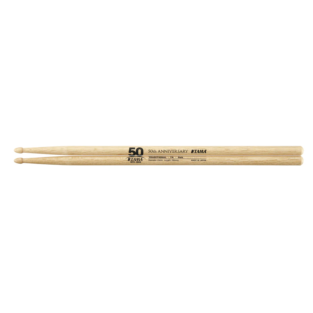 TAMA 50th Limited Drumstick Oak 7A - Image 2