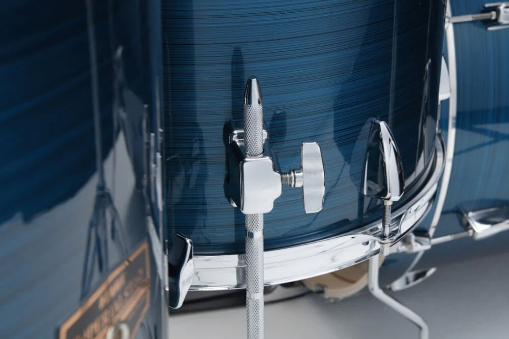 Tama Imperialstar 22/16/14/12/10+14S 6pc Drum Kit - Hairline Blue - Image 10