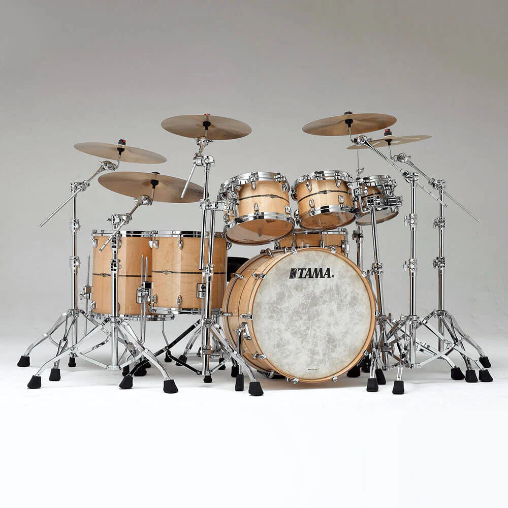 Tama Limited Edition STAR Maple 22/10/12/14/16+14S 6pc Drum Shell Pack - Gloss Sycamore - Image 2