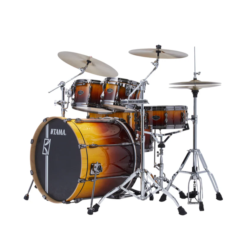Tama ML62HZBS Superstar Hyperdrive LTD Drum Kit Shell Pack in Sunset Fade Lacebark Pine - Image 10