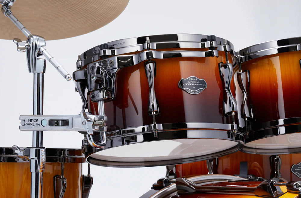 Tama ML62HZBS Superstar Hyperdrive LTD Drum Kit Shell Pack in Sunset Fade Lacebark Pine - Image 11