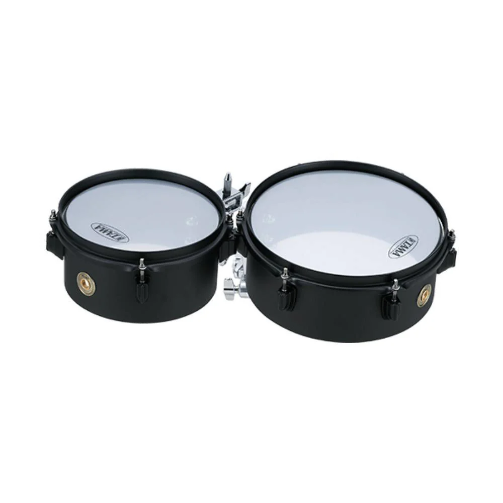 Tama MT810STBK Metalworks Effect Series Mini-Tymp 4x8 and 4x10 - Black - Image 2