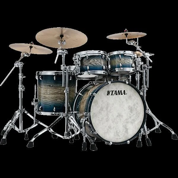 Tama Star Walnut 22" 4 Piece Drum Kit Shell Pack - 22/10/12/16 - Indigo Japanese Sen Burst