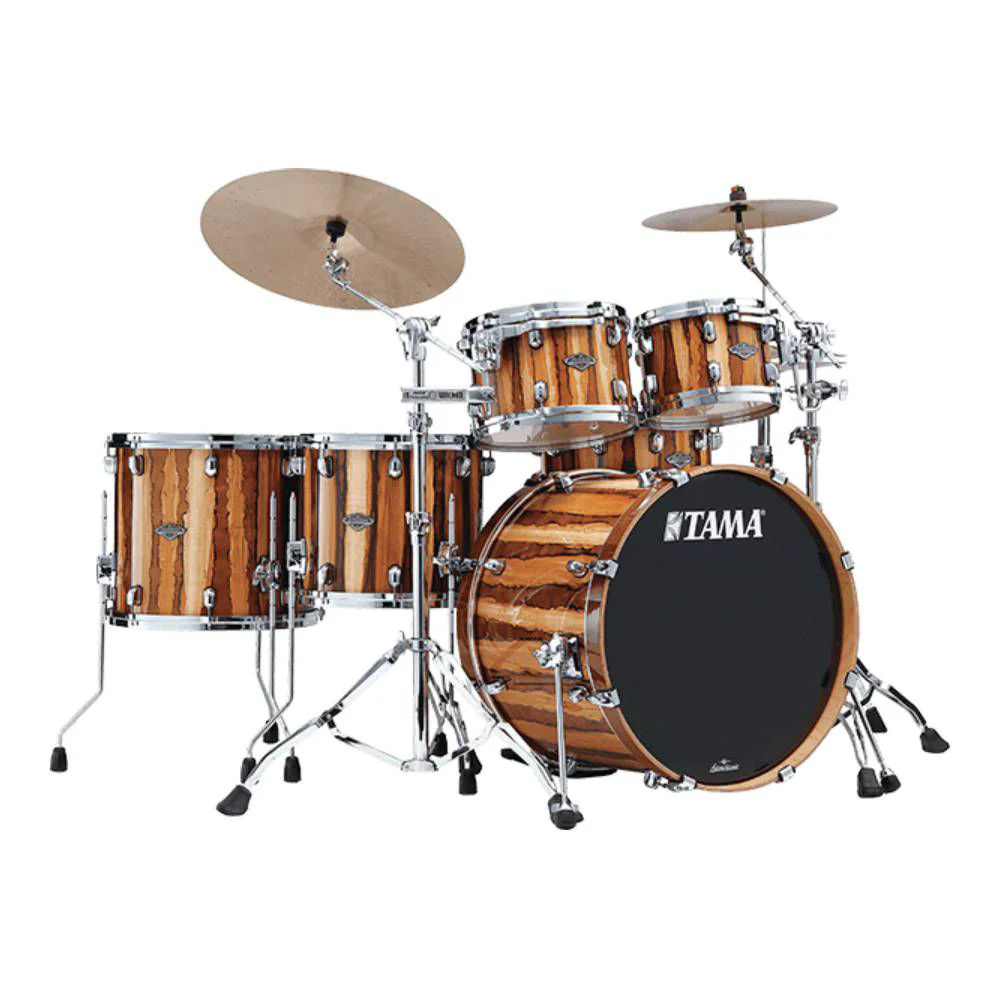 Tama Starclassic Performer 22" 5 Piece Drum Kit Shell Pack - 22/10/12/14/16 - Caramel Aurora - Image 2