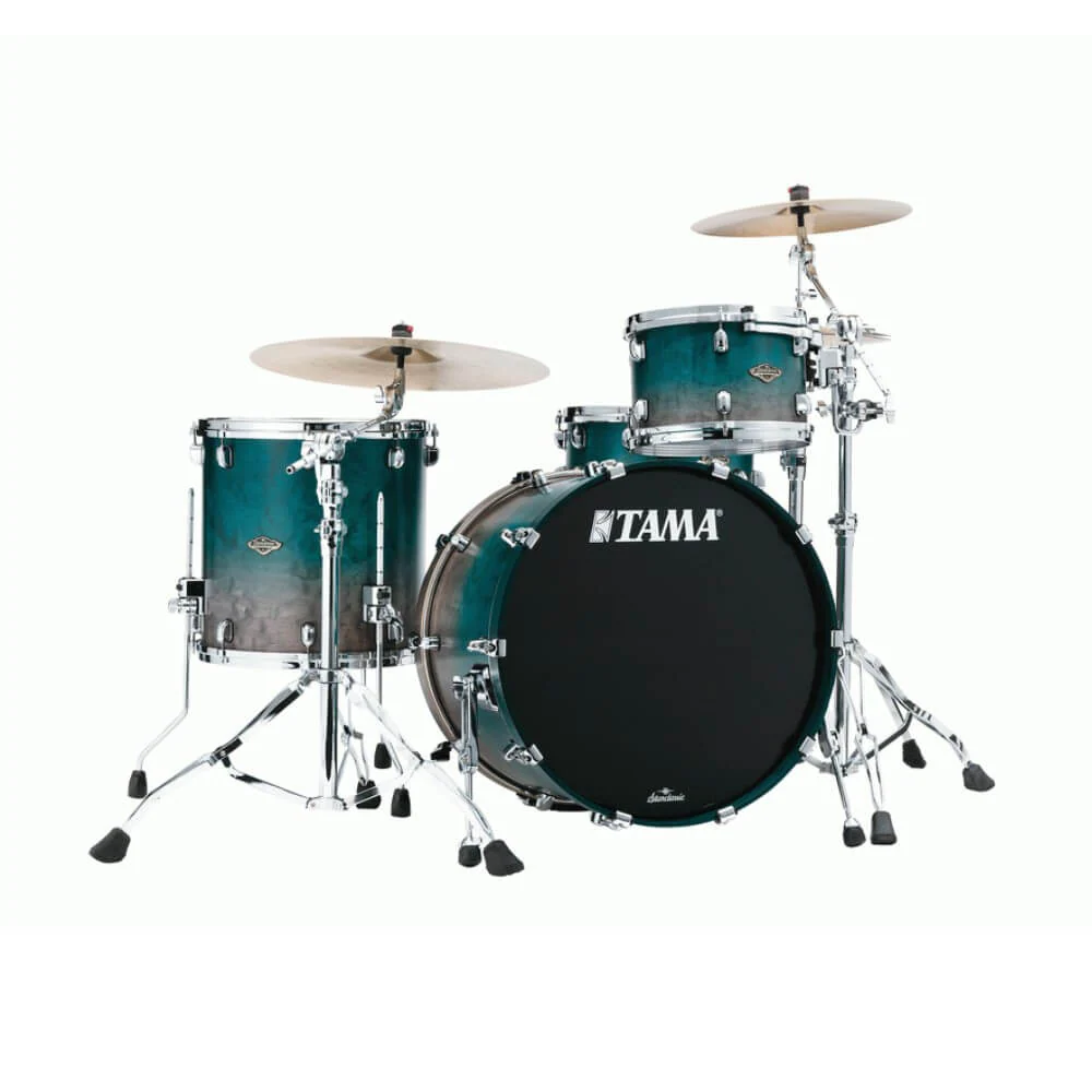Tama Starclassic Walnut/Birch 20 3-Pce Drum Kit Shell Pack - 20/12/14 - Satin Sapphire Fade