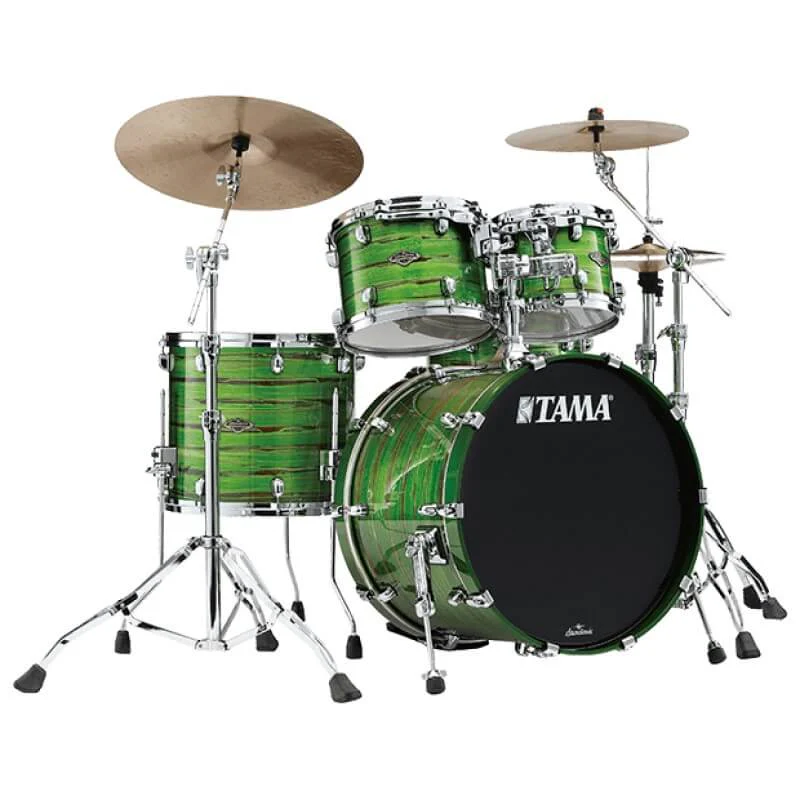 Tama Starclassic Walnut/Birch 22 4 Piece Drum Kit Shell Pack - 22/10/12/16 - Lacquer Shamrock Oyster