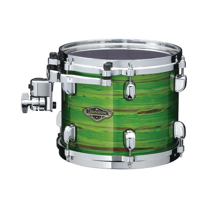 Tama Starclassic Walnut/Birch 22 4 Piece Drum Kit Shell Pack - 22/10/12/16 - Lacquer Shamrock Oyster - Image 2