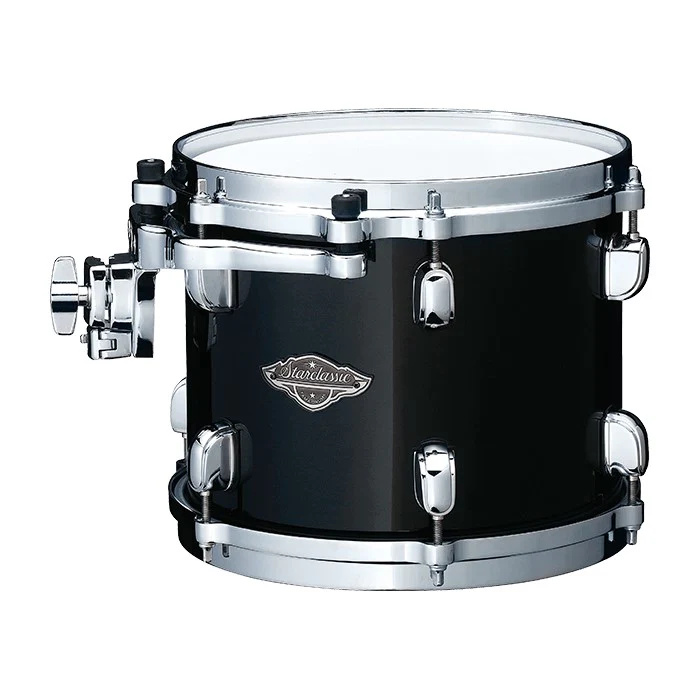Tama Starclassic Walnut/Birch 22" 5 Piece Drum Kit Shell Pack - 22/10/12/14/16 - Piano Black - Image 4