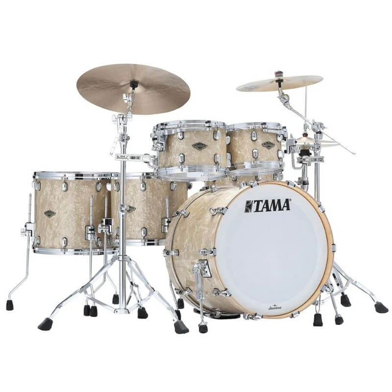 Tama Starclassic Walnut/Birch 22 5 Piece Drum Kit Shell Pack - 22/10/12/14/16 - Vintage Marine Pearl